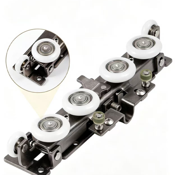 Zinc Plated Steel Sliding Gate Hanging Roller with Sealed Bearing - Jingmei Hardware