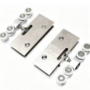 Zinc Plated Steel U-Groove Hanging Door Roller with Triangle Bracket - Jingmei Hardware