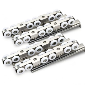 Zinc Plated Steel V-Groove Hanging Door Roller with Sealed Bearing - Jingmei Hardware