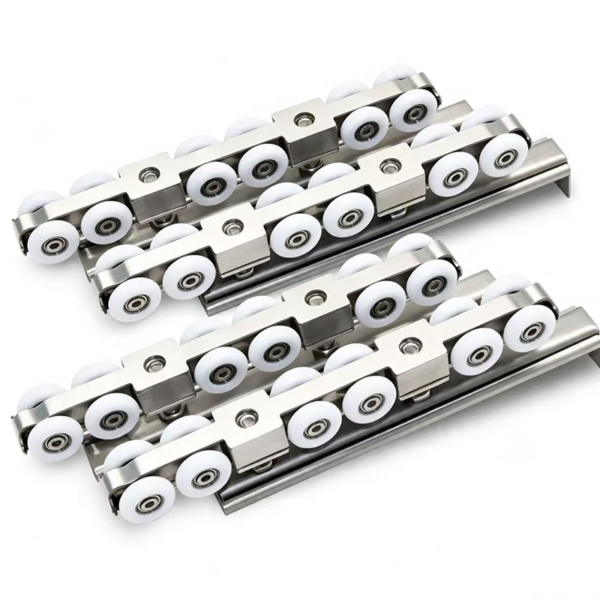 Zinc Plated Steel V-Groove Hanging Door Roller with Sealed Bearing - Jingmei Hardware